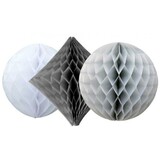 Waben -Set Silber - Chic | 3 Stück Waben -Set Silber - Chic | 3 Stück