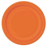 Unique Party Plaque orange 23cm | 16 pièces Unique Party Plaque orange 23cm | 16 pièces