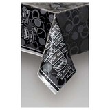 Tischdecke glitzern alles Gute zum Geburtstag Schwarz Tischdecke glitzern alles Gute zum Geburtstag Schwarz