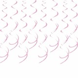 Decoratie Unique swirl lovely pink 65 cm | 8 stuks Decoratie Unique swirl lovely pink 65 cm | 8 stuks