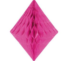 Honeycomb Diamond Magenta | 30cm Honeycomb Diamond Magenta | 30cm