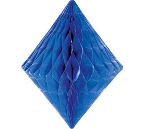 Wabendiamantblau 30 cm Wabendiamantblau 30 cm