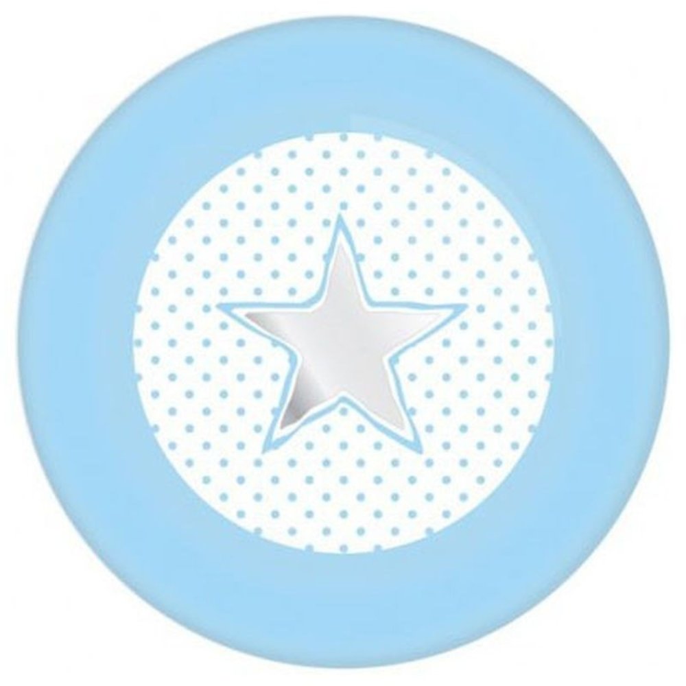 Plate boy with star 18cm | 8 pieces Plate boy with star 18cm | 8 pieces