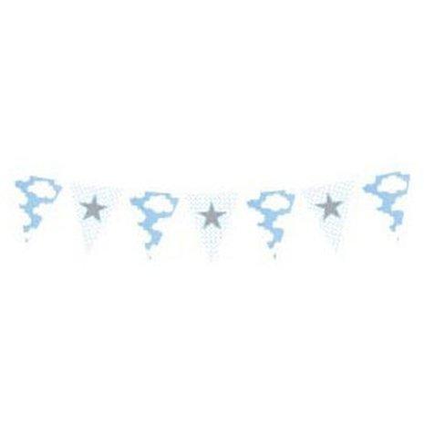 Flag line Boy with star 10m Flag line Boy with star 10m