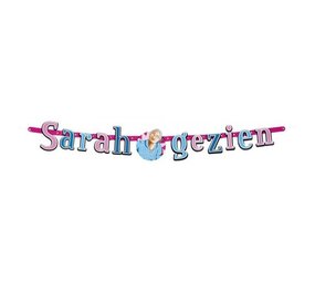 Letter garland Sarah Seen 130cm Letter garland Sarah Seen 130cm
