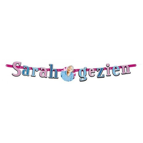 Brief Girlande Sarah gesehen 130 cm Brief Girlande Sarah gesehen 130 cm