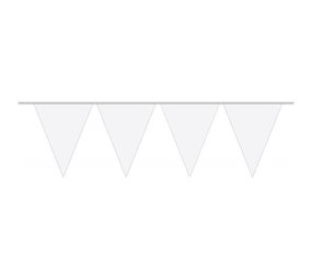 Ligne de drapeau xl blanc | 10 mètres Ligne de drapeau xl blanc | 10 mètres