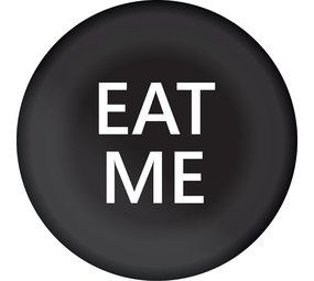 Plate Eat Me 23cm | 8 pieces Plate Eat Me 23cm | 8 pieces