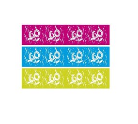 Folat Verkaufsband 60 Jahre Magenta-Red Folat Verkaufsband 60 Jahre Magenta-Red