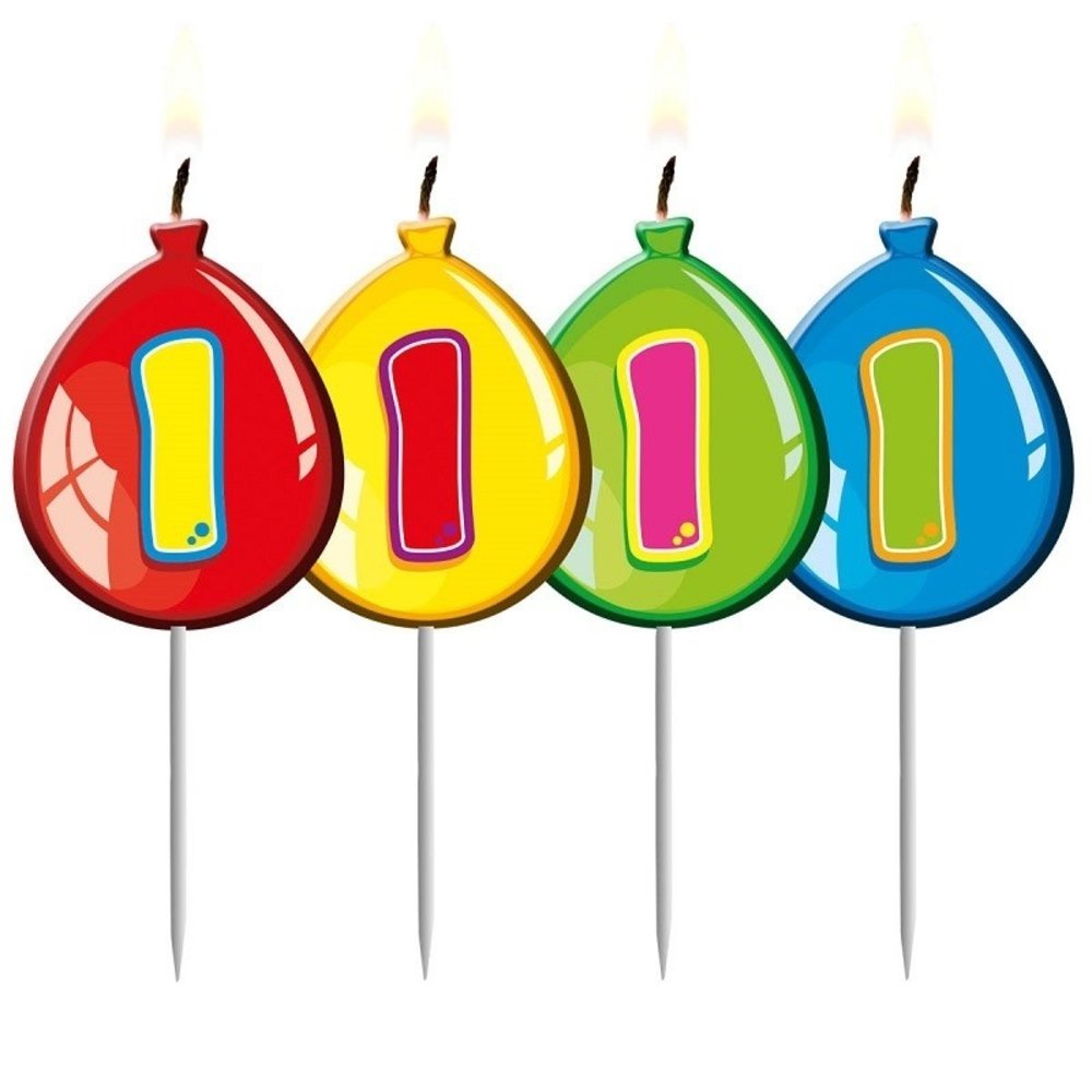 Folat Kerzenstarballon Form 1