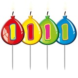 Folat Kerzenstarballon Form 1