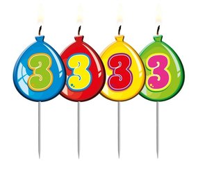 Folat Candle -star Balloon form 3 Folat Candle -star Balloon form 3