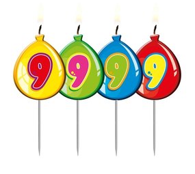 Folat Kaarsprikker ballonvorm 9 Folat Kaarsprikker ballonvorm 9