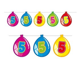 Folat Ligne de drapeau Pendulum Balloon Forme 5 ans | 10 mètres