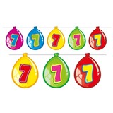 Flag -Linie Singer Ballon Form 7 Jahre | 10 Meter