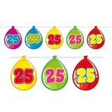 Folat Ligne drapeau Pendulum Ballon Shape 25 ans | 10 mètres