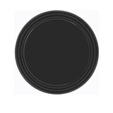 Borden Zwart 18cm | 8 stuks Borden Zwart 18cm | 8 stuks