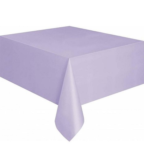 Unique Party Tablecloth Lavender - Lila | 274x137cm