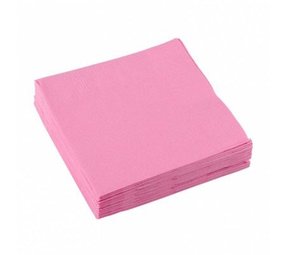 Napkin New Pink 33x33cm | 20 pieces Napkin New Pink 33x33cm | 20 pieces