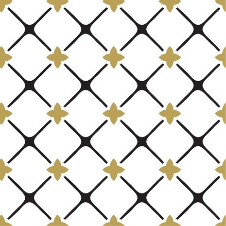 Servetten Festive Gold | 20 stuks Servetten Festive Gold | 20 stuks