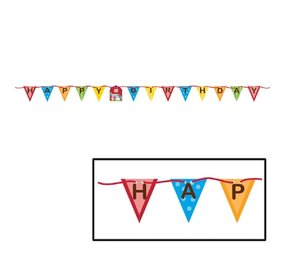 Drapeau Pendulum Farm Animaux 1,82m