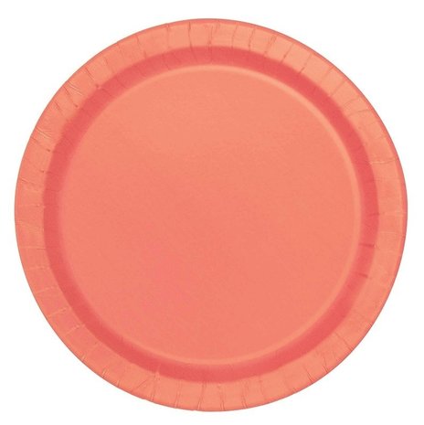 Coral plate 22cm | 16 pieces