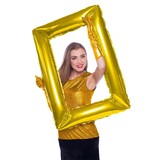 Selfie Frame Rectangle Gold 85x60cm Selfie Frame Rectangle Gold 85x60cm