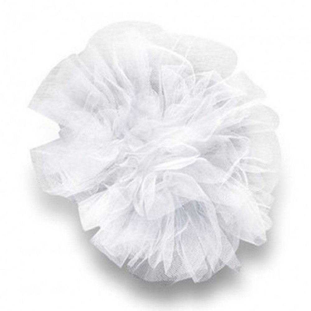 Tule Pom pom wit | per stuk Tule Pom pom wit | per stuk