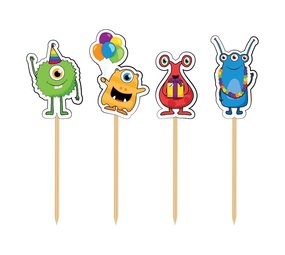 Pikers Monster Party 8 pieces Pikers Monster Party 8 pieces