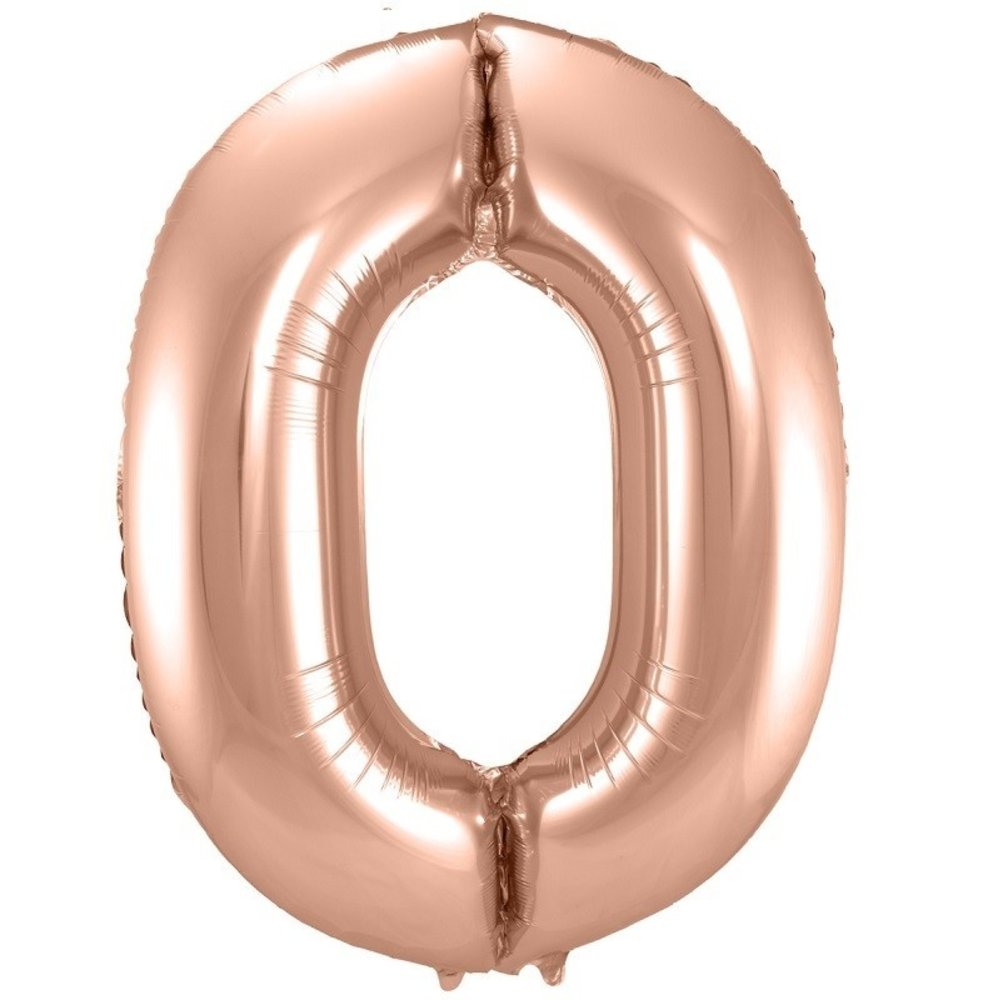 Paper Dreams Balloon foil 0 Rose Gold | 86cm