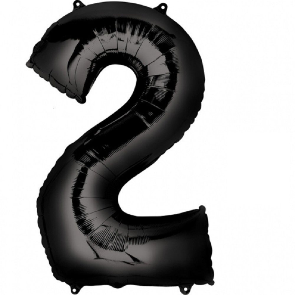 Globos Nordic Ballon Black Filon Figure 2 | 86cm Globos Nordic Ballon Black Filon Figure 2 | 86cm