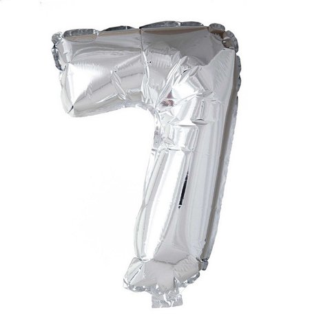 Globos Nordic Feuille de ballon 7 Silver | 40cm