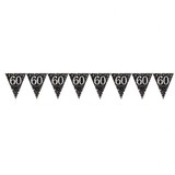 Drapeaux Sling 60 ans Argent étincelant - Or Drapeaux Sling 60 ans Argent étincelant - Or