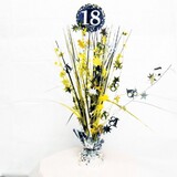 Amscan Center piece Sparkling 18 Silver-Gold