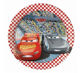Procos Party Bord Cars 3 18cm | 8 stuks Procos Party Bord Cars 3 18cm | 8 stuks