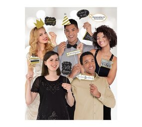 Photo Booth Smoking Gold - Argent 13 pièces