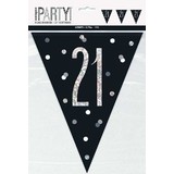 Drapeau Line Slinger 21 ans Silver Silver Glitz | 274cm Drapeau Line Slinger 21 ans Silver Silver Glitz | 274cm