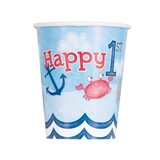 Beker Happy 1st Maritiem | 8 stuks Beker Happy 1st Maritiem | 8 stuks