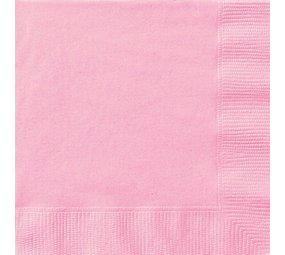 Unique Party Serviette belle rose 33x33cm | 20 morceaux Unique Party Serviette belle rose 33x33cm | 20 morceaux