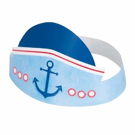 Chapeau maritime avec anchor 6 pièces