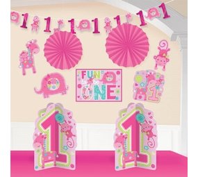 Partypaket Spaß, ein Safari Pink zu sein