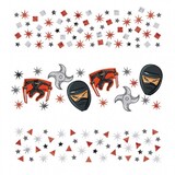 Confettis Ninja 3 pièces Confettis Ninja 3 pièces