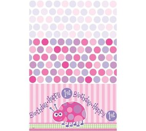 Tischdecke Ladybug 1. Geburtstag
