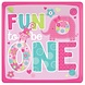 Plate fun to be one safari pink 26 cm Plate fun to be one safari pink 26 cm