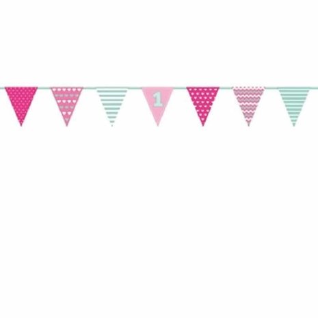 Flags Slinger Luxury Pink and Mint 1 year Flags Slinger Luxury Pink and Mint 1 year