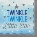 Napkin Twinkle Little Star Boy 33x33cm