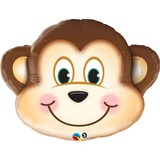 Qualatex Supershape helium ballon Aap | 89 cm Qualatex Supershape helium ballon Aap | 89 cm