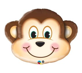 Qualatex Supershape helium ballon Aap | 89 cm Qualatex Supershape helium ballon Aap | 89 cm