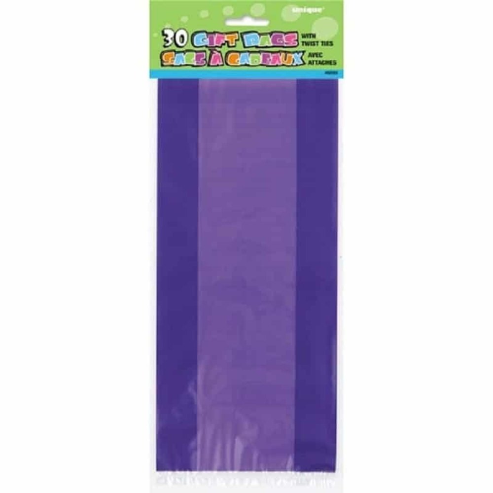 Cello -Geschenktüten lila | 30 Stücke Cello -Geschenktüten lila | 30 Stücke