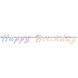 Letterlinger Alles Gute zum Geburtstag Perlenmutter | 130 cm Letterlinger Alles Gute zum Geburtstag Perlenmutter | 130 cm